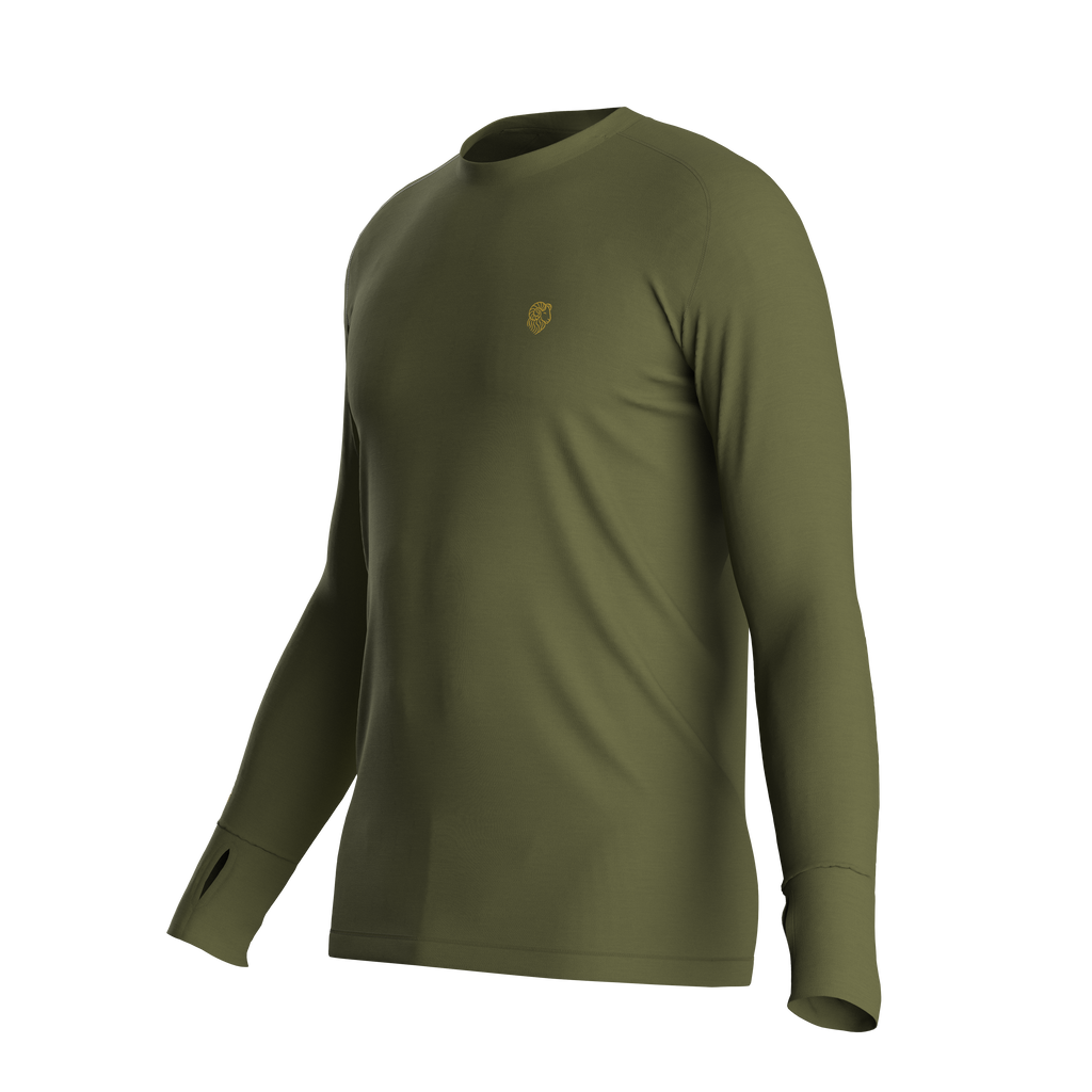 Invisi Crewneck Tshirt LS Mens